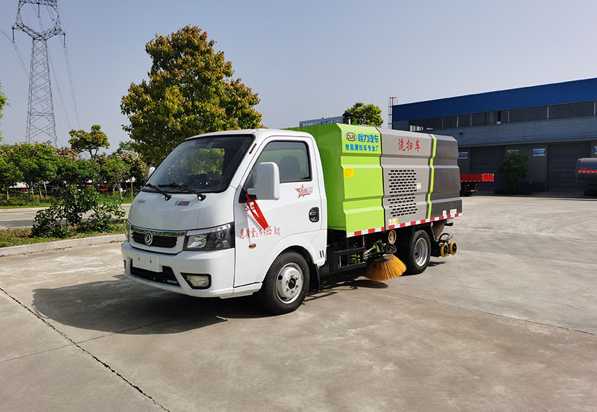 國六藍牌東風途逸小型洗掃車（帶京環）